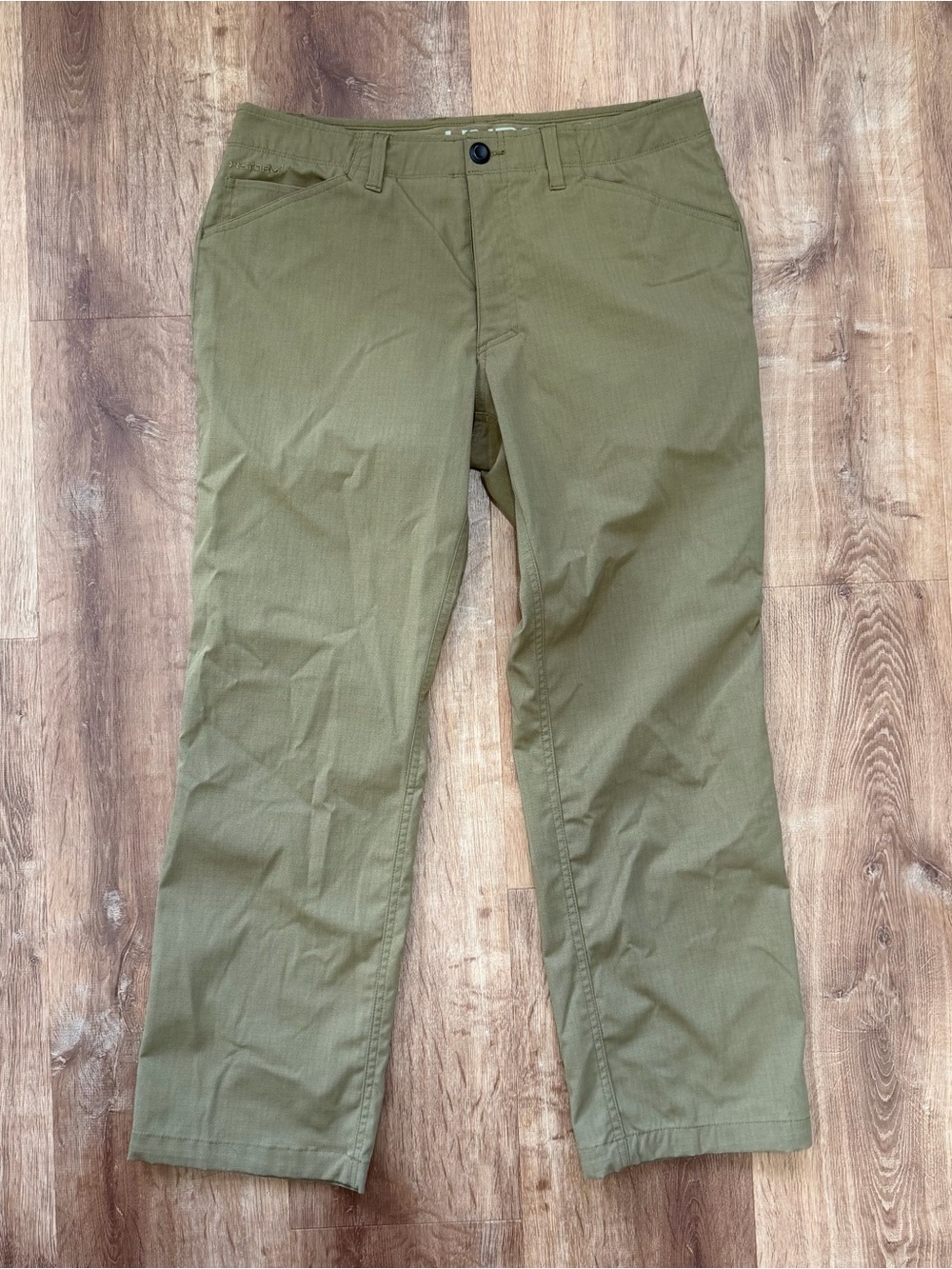 Under Armour UA Storm1 Covert Tactical Pant Mens 36x30 Brown Ripstop Canvas